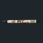 Christmas Decoupage Santa Claus Black Ink Pen<br><div class="desc">A vintage decoupage Santa claus pens are fun for the holiday season.</div>