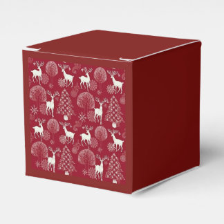 Christmas Deer Gift Favour Box