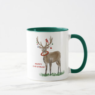 Christmas Deer Mug