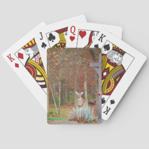 Christmas Deer Playing Cards