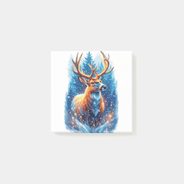 Christmas Deer  Post-it Notes (Front)