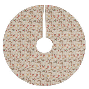 Christmas Deer Tree Skirt
