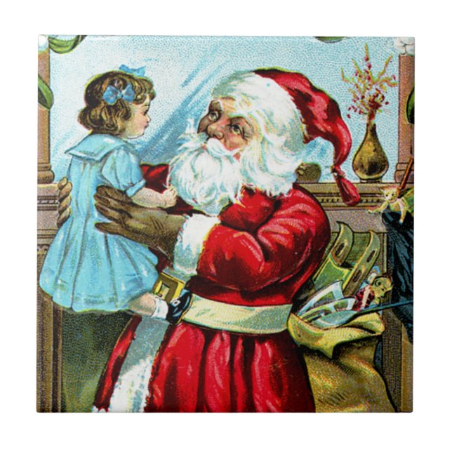 Christmas Delite Ceramic Tile (Front)