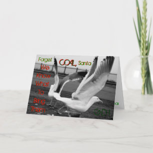 Christmas Delivery - Seagull Style Holiday Card