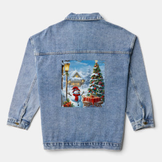 Christmas Denim Jacket