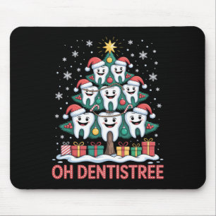 Christmas Dental Squad Oh Dentistree  Mouse Pad