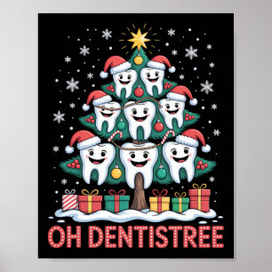 Christmas Dental Squad Oh Dentistree Poster