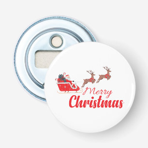 Christmas design and reindeer bottle opener