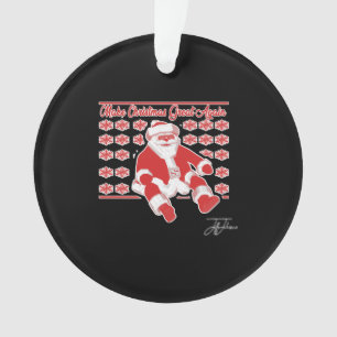 Christmas Design by Jeff Johnson Ornament