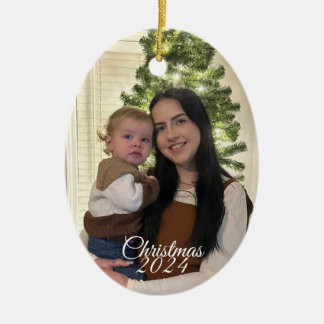 Christmas Design Ceramic Ornament