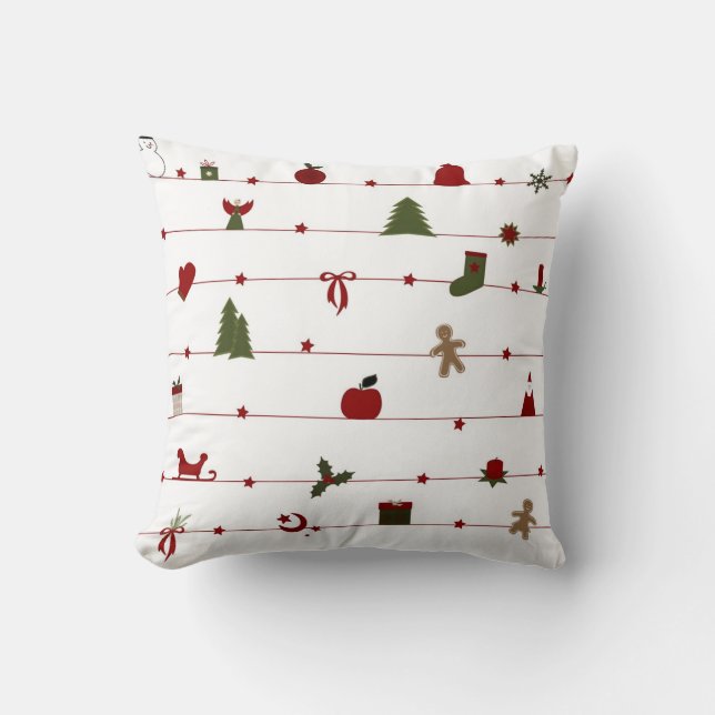 Christmas Design Cushion (Front)