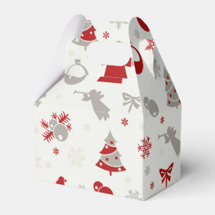 Christmas design favour box
