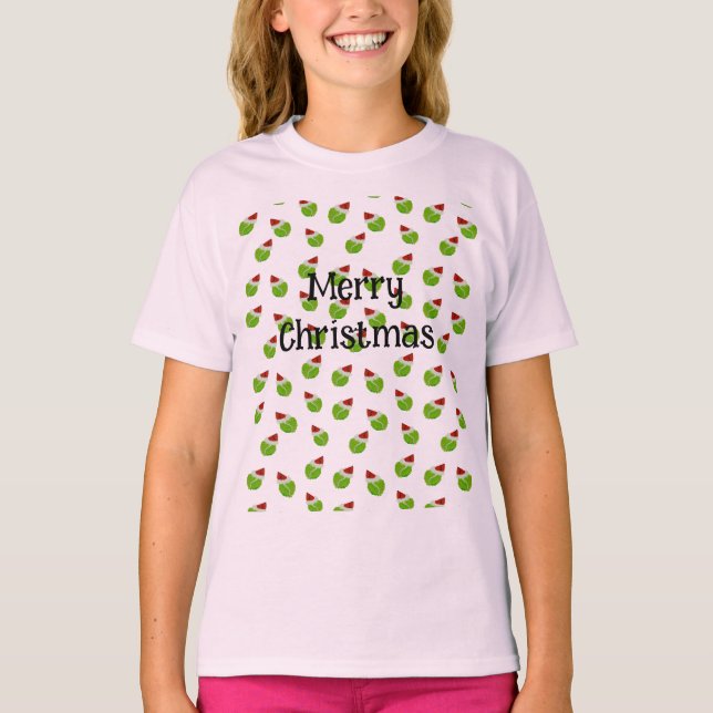Christmas Design for Tennis Player T-Shirt (Front)