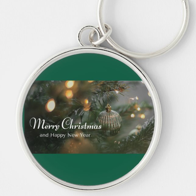Christmas design Keychain  (Front)
