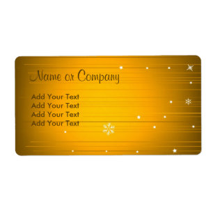 Christmas Design Label