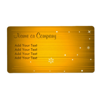 Christmas Design Label