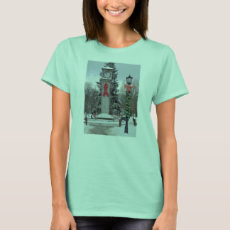 Christmas Design Lux Time Clock T-Shirt