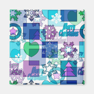 Christmas design magnet