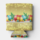 Christmas Design, Ornamental , Custom Can Cooler