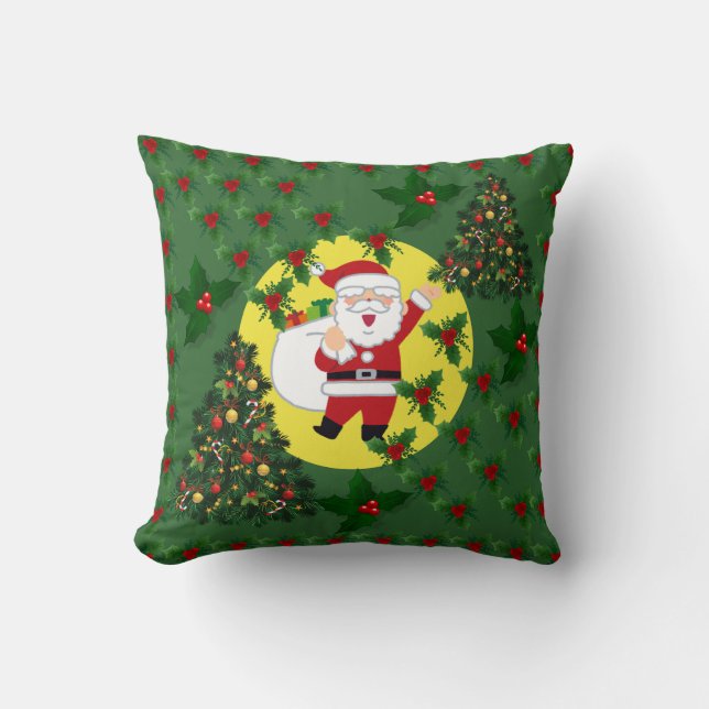 Christmas Design Pillow for Festive Home Decor (Front)