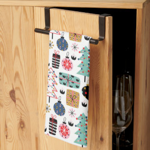 Christmas Design Tea Towel