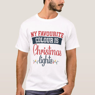 Christmas design with lights T-Shirt