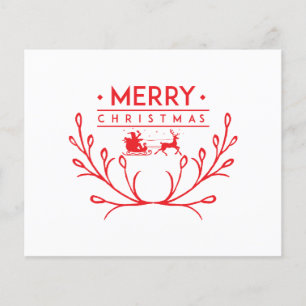 Christmas design with reindeer