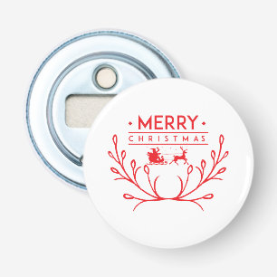 Christmas design with reindeer bottle opener