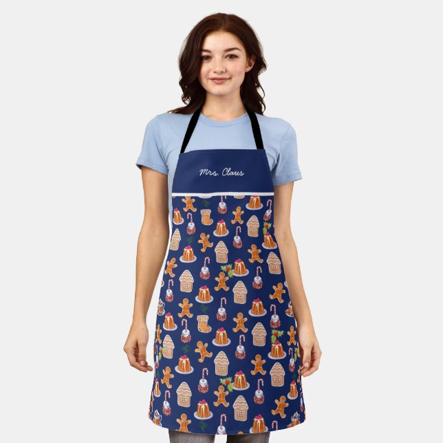 Christmas Desserts Apron (Worn)