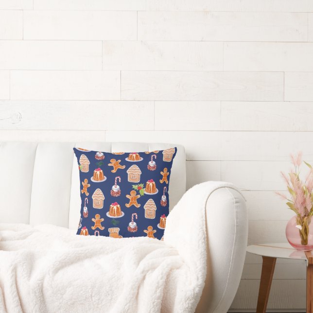 Christmas Desserts Cushion (Couch)