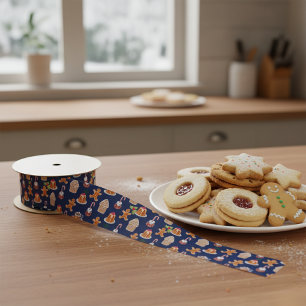 Christmas Desserts Satin Ribbon