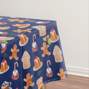 Christmas Desserts Tablecloth