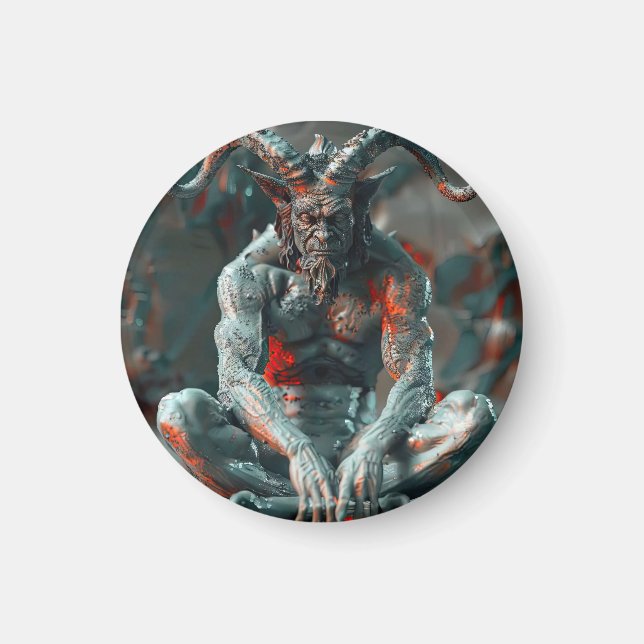 christmas devil magnet (Front)