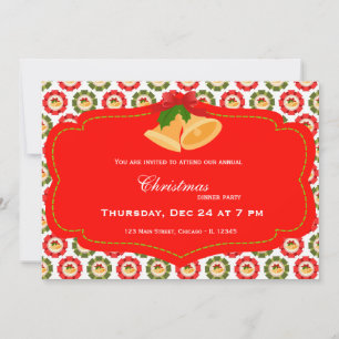 Christmas dinner invitation