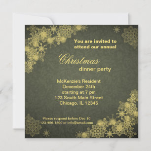 Christmas Dinner Invitation