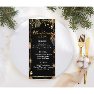 Christmas Dinner Menu