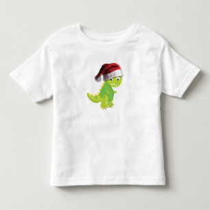 Christmas Dinosaur Toddler T-Shirt