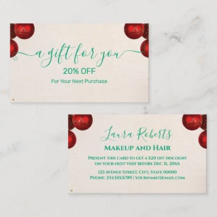 Christmas Discount Card – Festive Holiday Savings