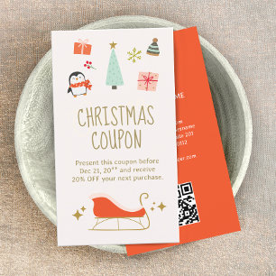 Christmas Discount Coupon Promotional