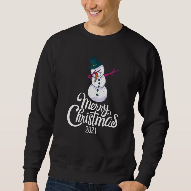 Christmas Distressed Retro Sweatshirt (Front)