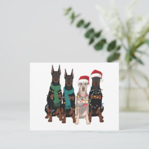 Christmas Doberman Lover Dog Mum Holiday