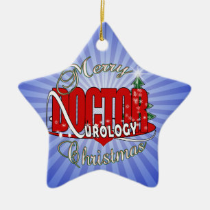 CHRISTMAS DOCTOR UROLOGY UROLOGIST CERAMIC TREE DECORATION