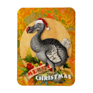 Christmas Dodo Bird Magnet