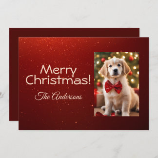 Christmas dog 11, Merry Christmas, Christmas card