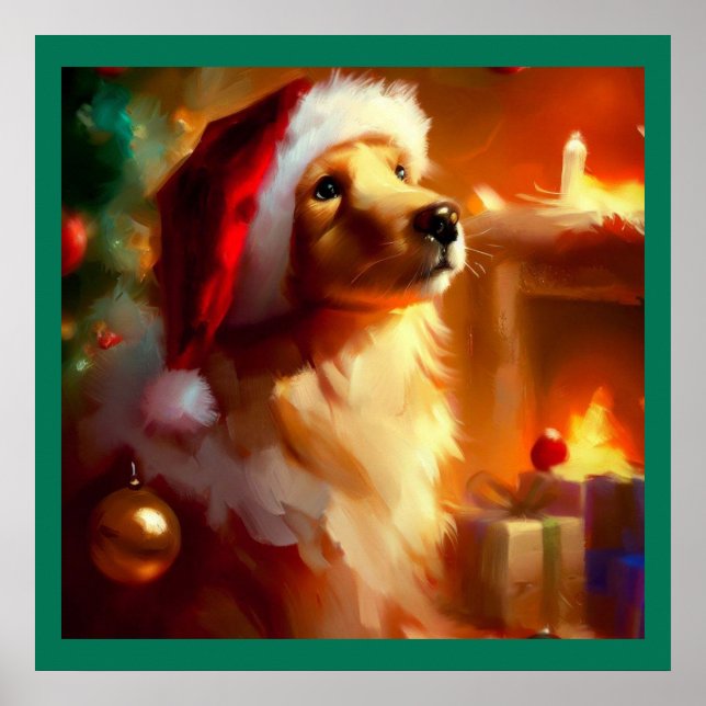 Christmas Dog 1 Poster (Front)