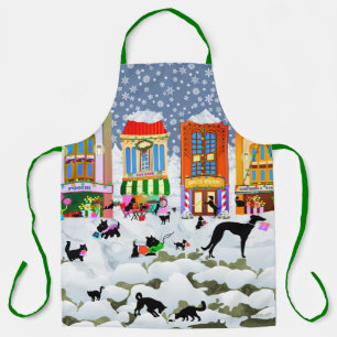Christmas Dog and Cat Lover Apron