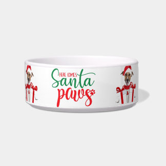 Christmas Dog Bowl