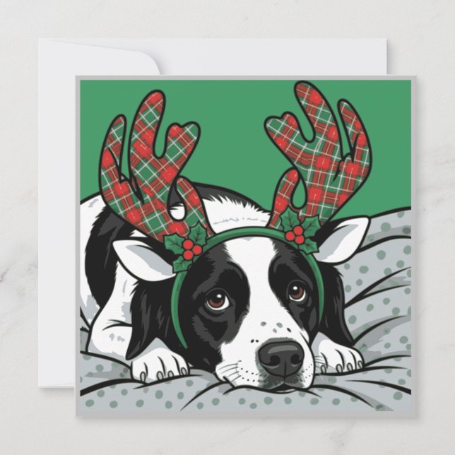 Christmas Dog Card (Front)