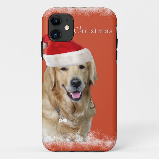 Christmas Dog Case-Mate iPhone Case (Back)