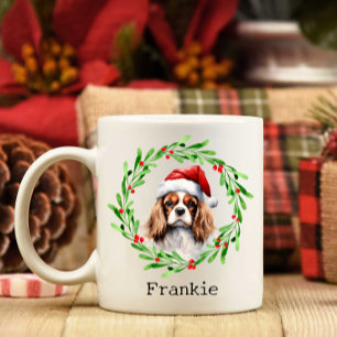 Christmas Dog Cavalier King Charles Spaniel Pet Coffee Mug